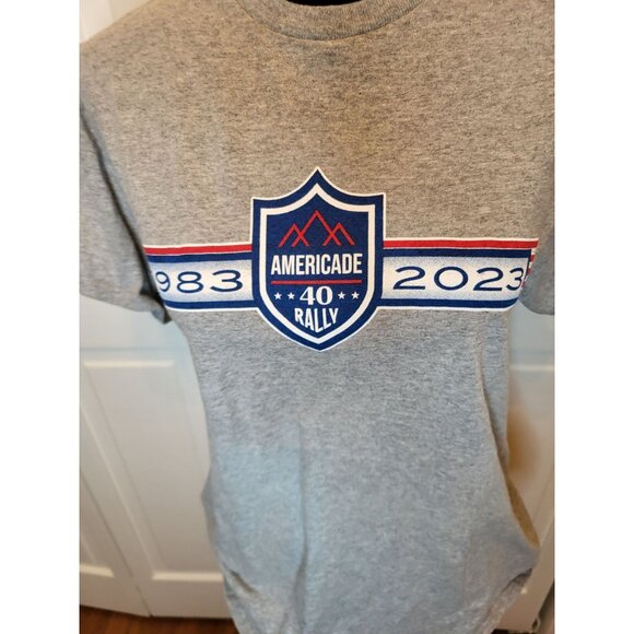 Americade 40th Annual Motorcycle Rally Graphic Tee M Biker Streetwear - Picture 2 of 7